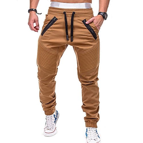 Men take the initiative, basic chinos, solid color