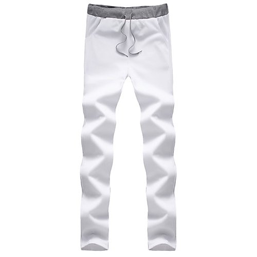 Men traditional straight, slim, sports pants pants