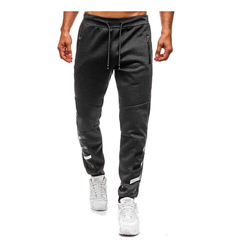 Man chic denim pants, solid color