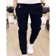 Men basic cotton pants pants, solid color