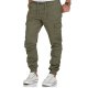 Men basic chinos, solid color