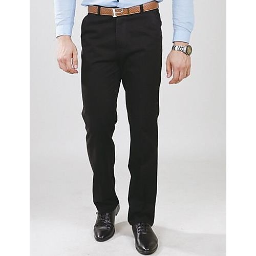 Men cotton Slim, chinos, solid color