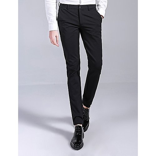 Men, basic cotton Slim, chinos