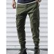 Men basic chinos, solid color